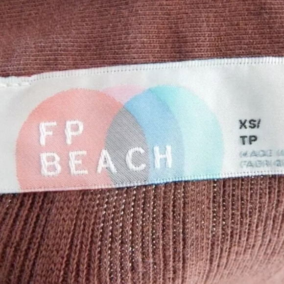Free People FP Beach New Afternoon Ribbed Mini Dress - Picture 3 of 4